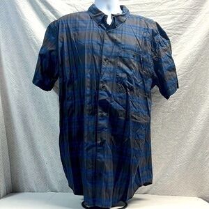 DC shoe co button down short sleeve shirt XXL